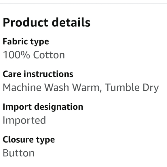 Amazon. Women's Long Sleeve Button Down Shirt. Light Blue. Sizes 4X, 5X & 6X NWT - Picture 7 of 9